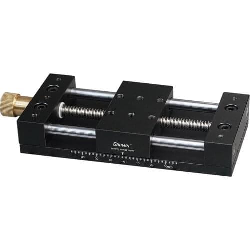 X/Y Axis Precision Sliding Table Manual Linear Stage Translation Displacement Platform Station 40x70mm Platform Sliding Table