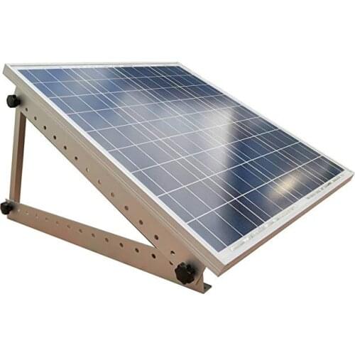 1 set Triangle Aluminum Oblique beam and Triangel Back Beam 550mm 100W 300W Solar Panel Roof Mounting Bracket For Van