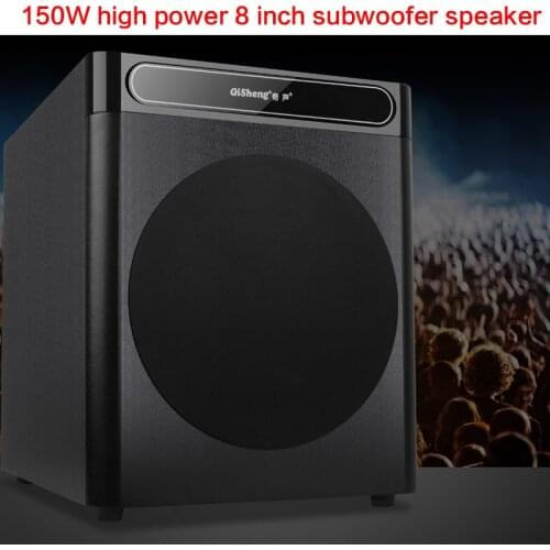 150W 8 Inch High Power Subwoofer Speaker Home Theater HiFi Fever Subwoofer Audio K Song Ultra Bass Passive Speaker Long Stroke
