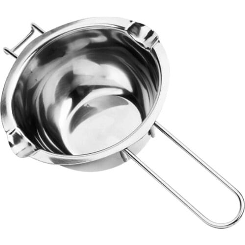 400ml/600ml Chocolate Melting Pot 304 Stainless Steel Cheese Butter Universal Melting Pot Fondant Caramel Heating Baking Tools