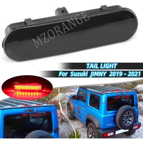 Car High Mounted Rear Brake Light For Suzuki Jimny 2019 2020 2021 Third Brake Lamp Rear Tail Brake Light Fog lamp