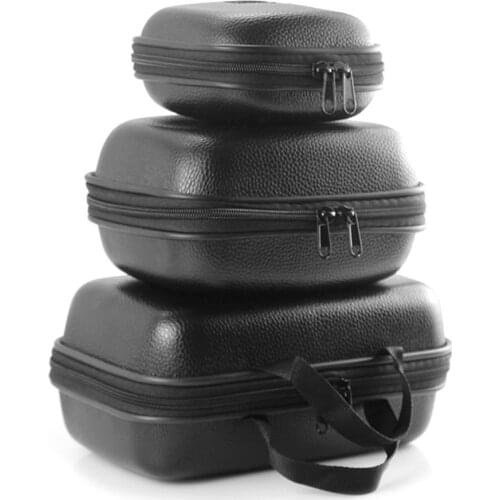 Fishing Reel Storage Case for Spinning Baitcasting Trolling Reel Fishing Tackle Bag PU leather + EVA Foam Shockproof Waterproof