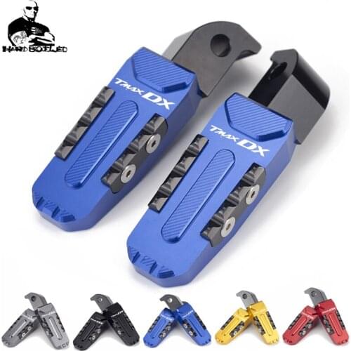 For Yamaha TMAX 530 500 T-MAX 530 500 TMAX530 SX DX TMAX500 2012-2018 2019 Motorcycle CNC Passenger Footrests Rear Foot Pegs