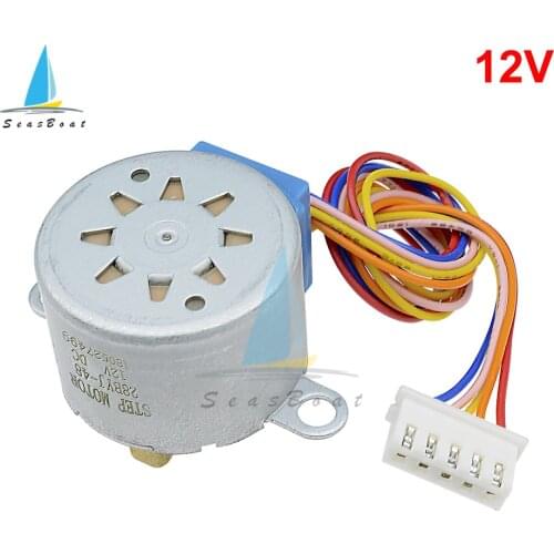 DC 5V/12V 28BYJ-48 Reduction Step Gear Stepper Motor 4 Phase 28byj 28byj48 for Arduino DIY