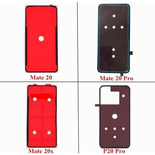 1x Back Battery Cover Door sticker Adhesive glue tape For Huawei Mate 20 Pro Lite Mate 20x P20 Pro