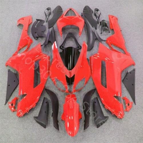 New ABS Whole Motorcycle Fairings Kit Fit For Kawasaki Ninja ZX-6R 636 zx6r 2007 2008 07 08 bodywork set red black Fairing