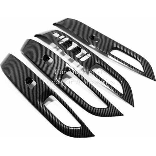 For Hyundai Tucson NX4 2021 2022 Door Window Glass Lift Switch Button Cover Inside Armrest Frame Panel Trims Car Accessories