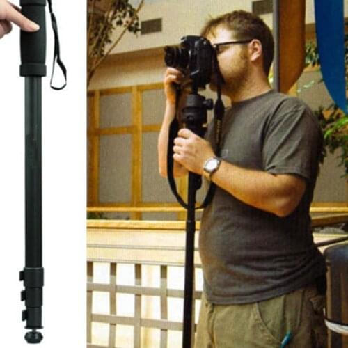 Aluminum Alloy Lightweight Portable Travel 62" Camera Tripod Extendable Monopod With Ball Head For Canon Nikon DSLR 1003