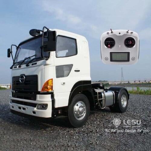 LESU 1/14 RC HN700 4*2 Tractor Trailer Truck Motor Model Metal Chassis TAMIYA