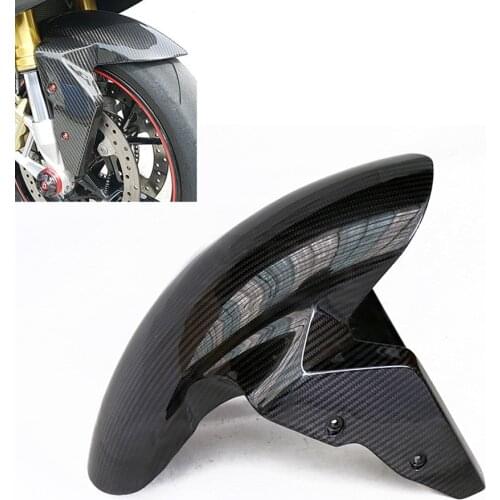 Motorcycle Carbon Fiber Front Fender Cover Protection Mudguard Fairing Accessories For BMW S1000RR 2009 - 2017 2018 S 1000 RR 18