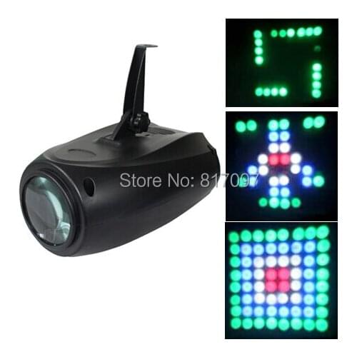 New led disco party light 64x5mm high bright Leds special effects lighting stage lighting projector DJ party bar pub Karaoke
