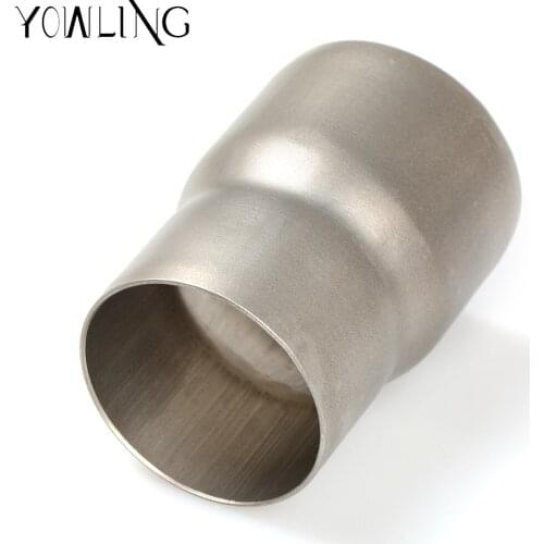 60mm-51mm Exhaust Adapter Mild Convertor Adapter Reducer Connector Pipe Tube FOR HODNA CB500 CB600 CB750 CB900 CB1000 CB1300