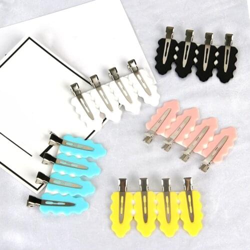 4/5PCS Colorful Christmas Tree Hairpins Cute Kids Broken Hair Artifact No Crease Hair Clip Hair Styliing Bang Clips Accessories