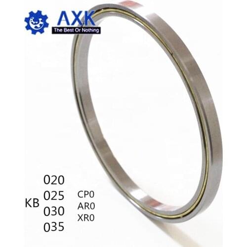 Thin Wall Ball Bearings KB020AR0/KB025CP0/KB030XP0 /KB035AR0kaydon reali-slim ball bearings(2.5x3.125x0.3125 inch)Robotic Arm
