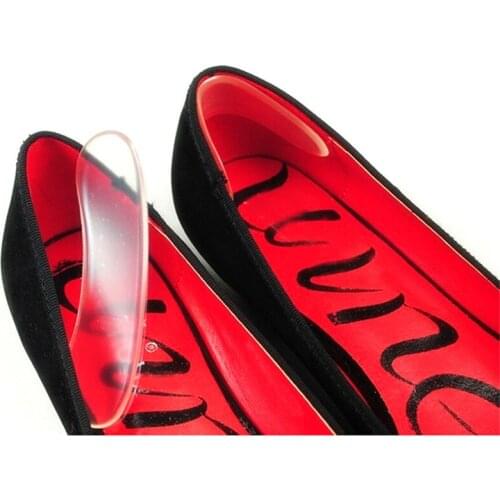 1 Pair Excellent Quality Women Silicone Gel Heel Cushion Protector Foot Feet Care Shoes Insert Pads Insole Foot Care Tools