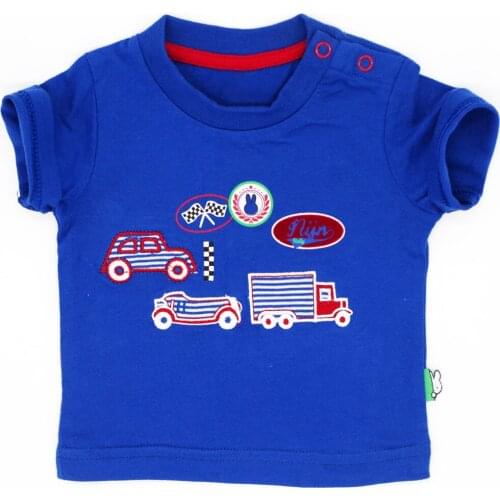 2018 Boys Girls T-Shirt Creative Embroidery Printing Baby T Shirt Childrens Tees Kids Jacket Clothing