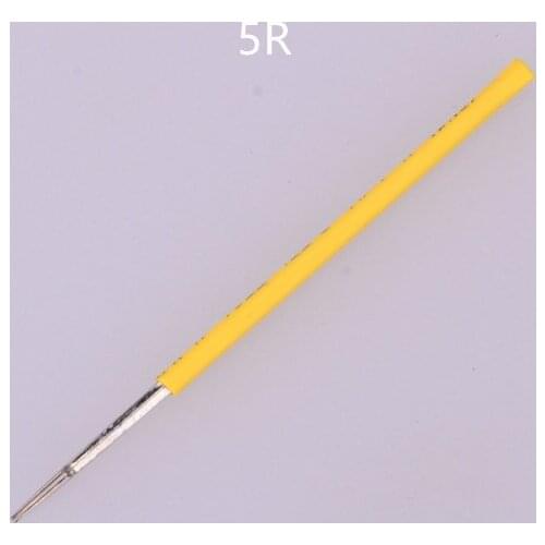 5R 50pcs Merlin Tattoo Needles For Permanent Makeup Machine -Professional Eyebrow and Lip Makeup Needles Free Shipping