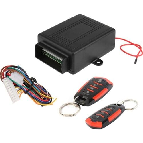 12V Car Remote Central Door Locking Kit Automobile Universal Keyless Entry Alarm System Controller Waterproof Accessories