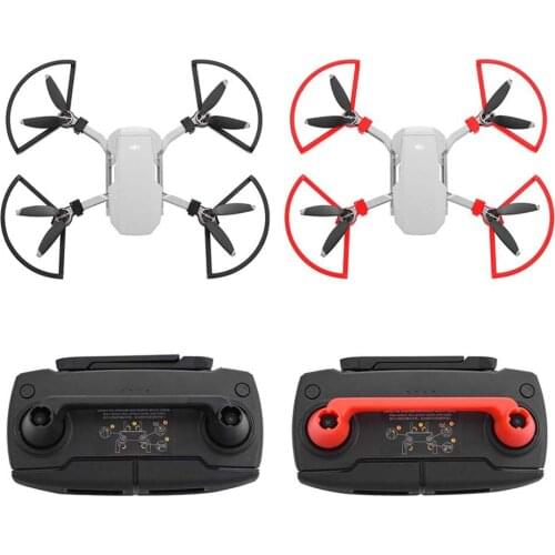 Quick Release Propeller Guards Remote Control Rocker Protector for DJI Mavic Mini Drone Anti-collision Propeller Protective Ring