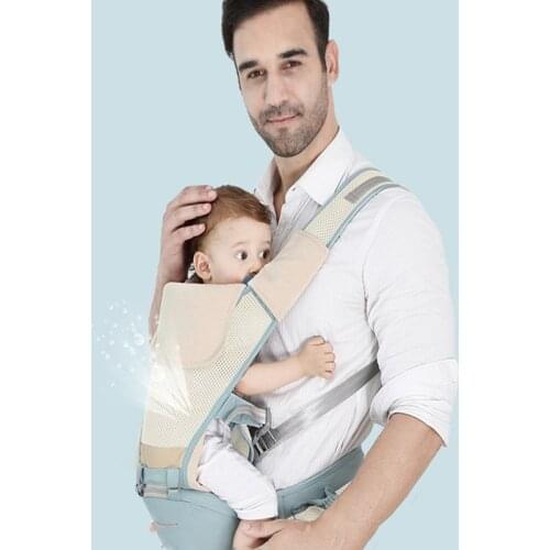 Ergonomic Baby Carrier Infant Kid Baby Hipseat Sling Front Facing Kangaroo Baby Wrap Carrier For Baby Travel 0-36 Months