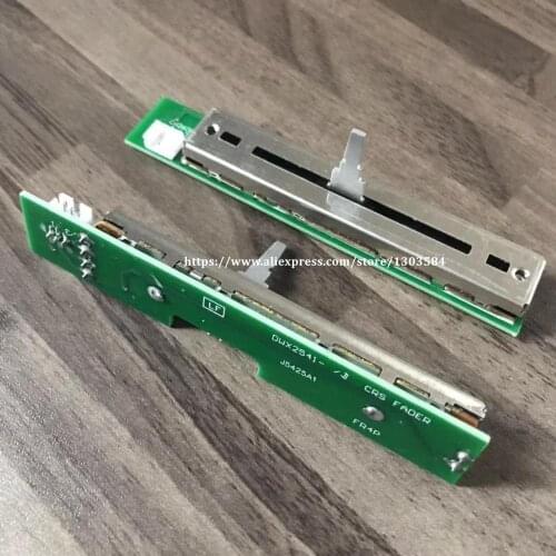2pcs Fader DCV1006 with PCB Assembly DWX2541 for Pioneer DJM800 Crossfader X