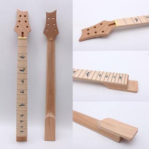 P8 22 frets 628mm 24.75 inch One electric guitar neck maple wood and maple fingerboard also can choose 648mm 25.5inch