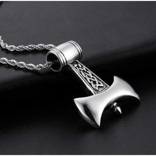 Hot thunderbolt men titanium steel pendant foreign trade jewelry