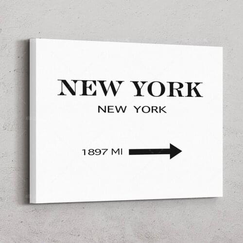 Canvas Painting WallArt With Frame Gossip Girl Inspired Marfa Art Nordic Print Poster Modular Home Minimalism Bedroom Decoration