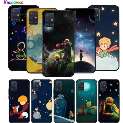 Silicone Soft Cover Cute little prince for Huawei P40 P30 P20 Lite E Pro P Smart Z Plus 2019 P10 P9 Lite Phone Case