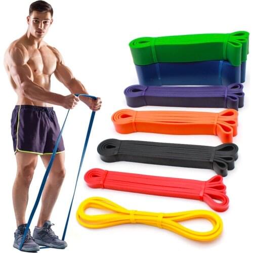 2pcs Fitness Pull Up Loop Band Heavy Duty Resistance Band Set Yoga Workout Strengthing Training Elastic Bands Expander Equipment