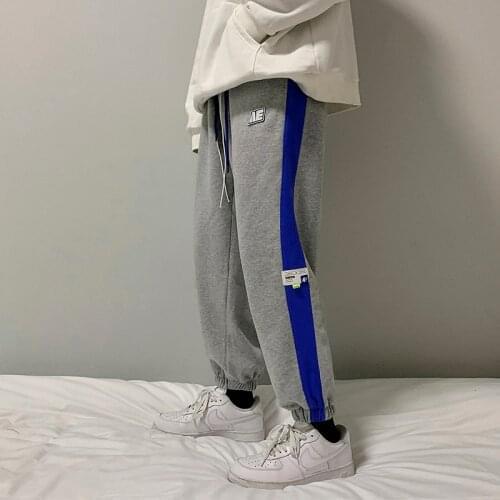 2021 Fall Mens New Trendy Sports Pants Loose Casual Sweatpants