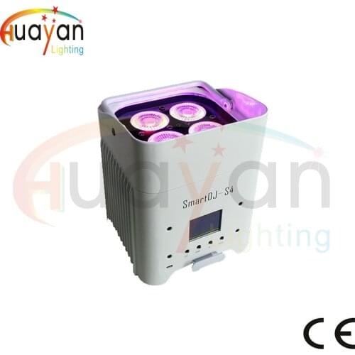 Original Design SmartDJ S4 Wireless DMX Battery Powered LED Uplights
