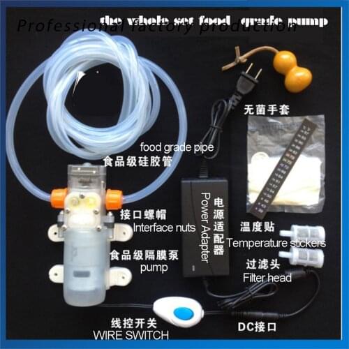 The Whole Set Food-grade 12V Electric Pumping Wine Pump