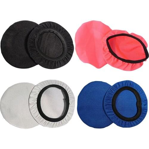 Stretchable Washable Earcup Protector Headphone Dustproof Cover for Most On-Ear Headphones within 6-9/9-11cm Earpads