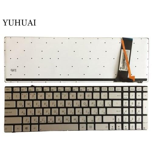 Russian Laptop Keyboard for ASUS N56 N56V N76 N76V N76VB N76VJ N76VM N76VZ U500VZ N56VV N56VZ U500VZ U500 U500V RU Backlit