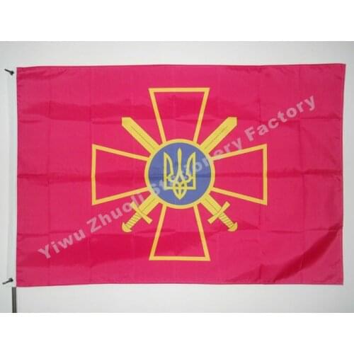 Ukrainian Ground Forces Flag 150X90cm (3x5FT) 115g 100D Polyester Free Shipping Ukraine Flag