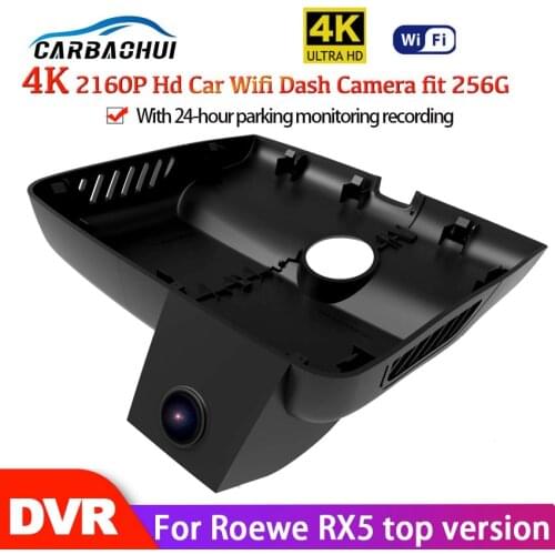 Dash cam 4K Car DVR Wifi 24h Parking Monitoring camera Night Vision Dash camera Special For Roewe RX5 top version 2017 2018 2019