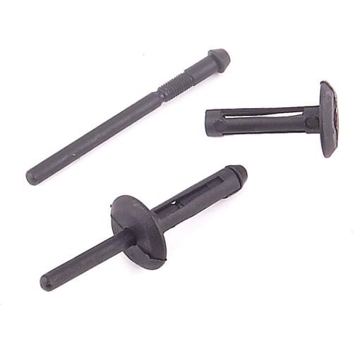 50pcs Nylon Fender Bumper Blind Rivet Fastener Clips 34201631 Car Clip For Grand Cherokee 1993-2004