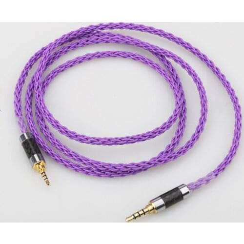 Audiocrast HIFI 4pin XLR/2.5mm//4.4mm Balanced Headphone Upgrade Cable for Fostex T60RP T20RP T40RPmkII T50RP Headphones