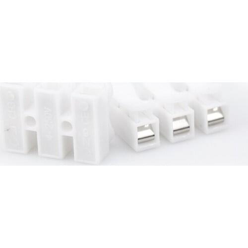 CH-2 CH-3 Spring Wire Quick Connector 10pcs/lot 2p 3p G7 Electrical Crimp Terminals Block Splice Cable Clamp Easy Fit Led Strip