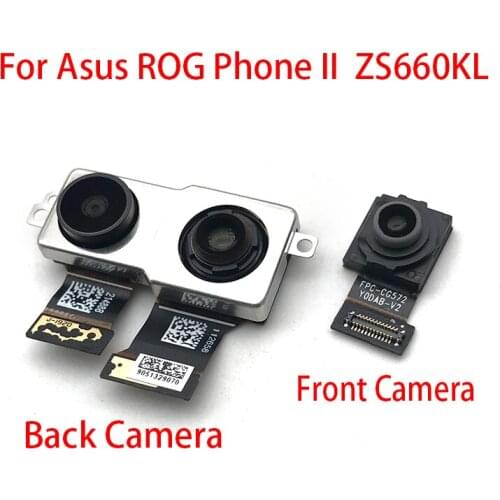 Front Camera Flex With Back Rear Camera Module Flex Cable For ASUS ROG Phone II ZS660KL 2019
