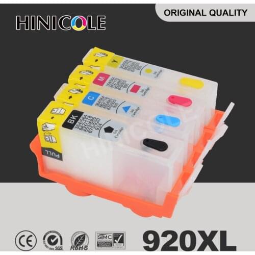 Hinicole Ink Cartridge 920 XL For HP Officejet 6000 6500 6500 Wireless 6500A 7000 7500 7500A Refill Cartridges