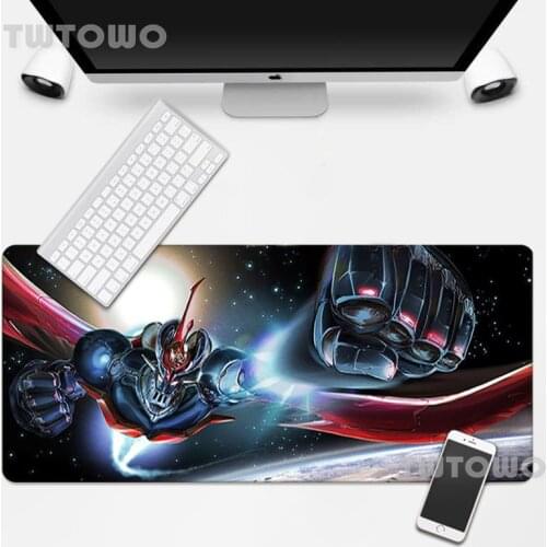 Mazinger Z Mouse Mat Desktop Mouse Pad Keyboard Pad Mouse Mat MousePads Natural Rubber Soft Custom Computer Carpet Mice Pad