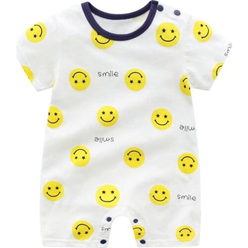Summer Fruit Design Unisex Rompers Cotton Newborn Toddlers Girls and Boys Cute Outfits Baby Jumpsuits Kids Clothes