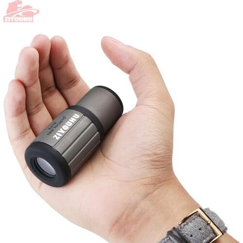 ZIYOUHU Latest New 6X18 HD Pocket Sized Mini Retractable Monocular Telescopic Telescope for Watching Concert & Outdoor Hiking