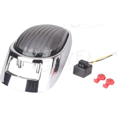 Motorcycle LED Tail Light Integrated Light Turn Signal Brake Light Rear Driving Lamp For Kawasaki Vulcan VN2000 2005 2006 2007