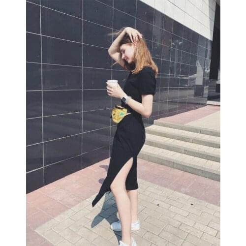 MUPLY Long Sleeve Summer Dresses