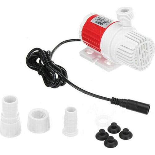 New Solar Energy Submersible Water Pump Well Pump Garden Pond Pool 1100 L / H Solarenergie Tauch Wasserpumpe 12V 20W