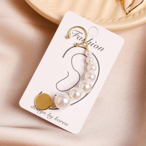 Bohemian Wedding Ear Wrap Crawler Hook Earring Crystal Stud Earrings For Woman Lightning Zirconia Climber Earrings Jewelry