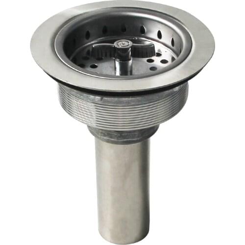 Talea Drain Kitchen Sink Strainer American Style 114mm Downcomer SUS304 Stainless Steel Rotary Filter Screen XK323